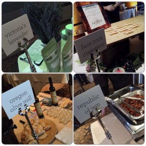 Victoria's Lavender, Face Rock Creamery, Oregon Olive Mill & Republic of Jam.