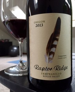 Oregon Tempranillo: not as rare as you might imagine. 