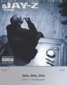 ... or maybe it's just what I'm listening to currently.